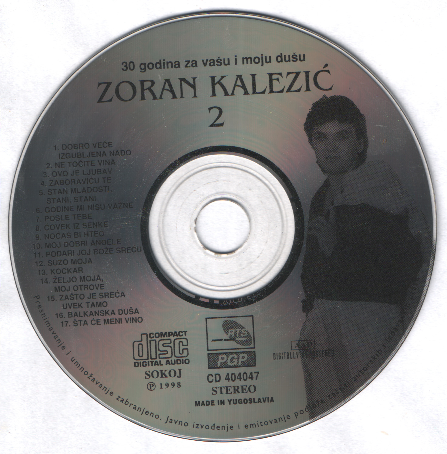 Zoran Kalezic 1998 30 godina 02 Cd