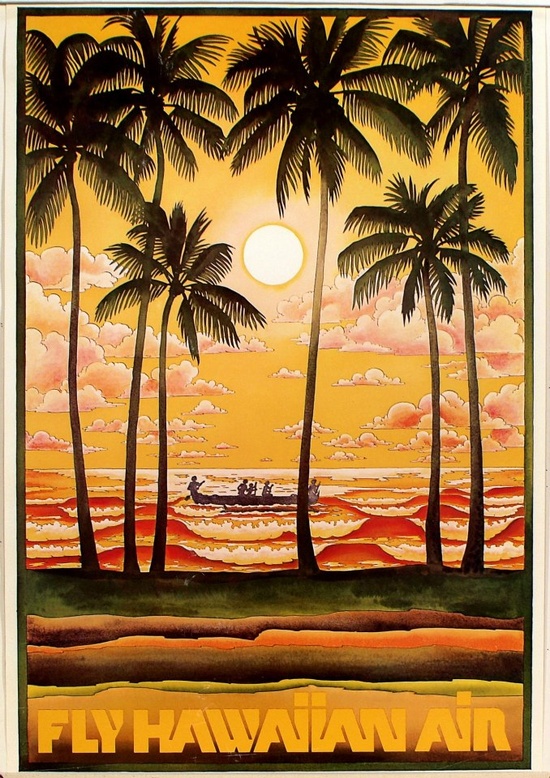 Hawaii airline posters 9