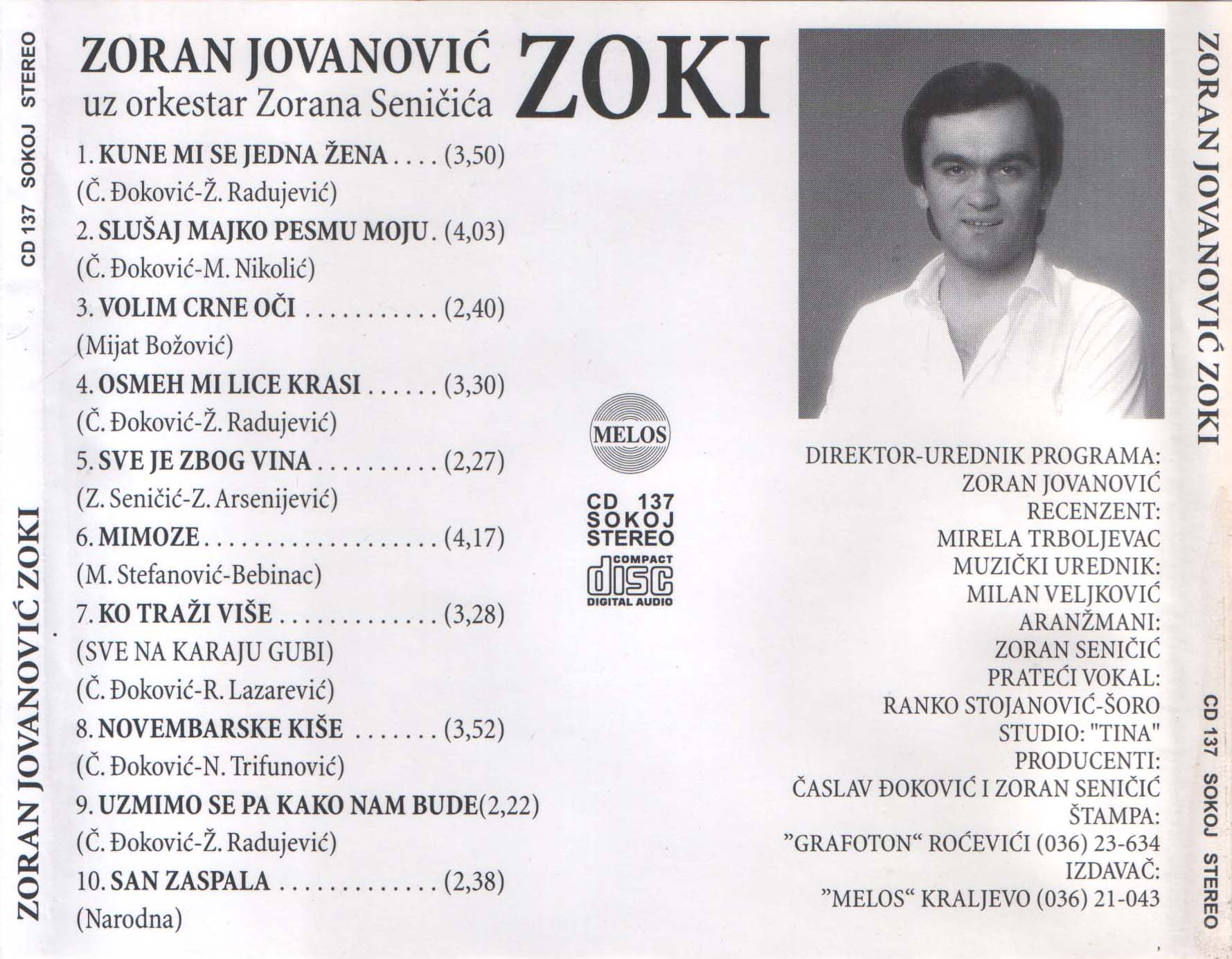 Zoki Jovanovic Zadnja