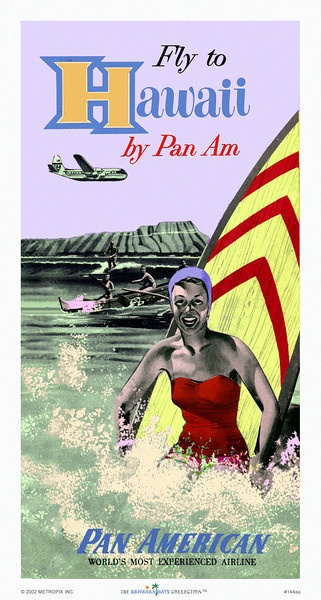 Hawaii airline posters 7