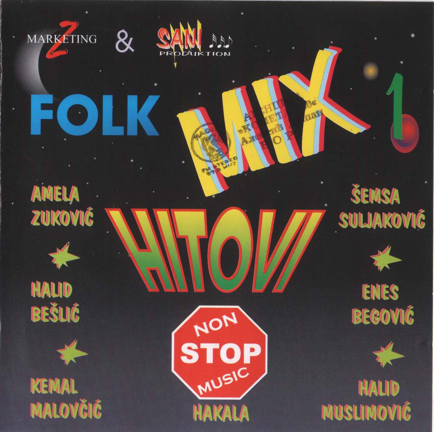 Folk Mix 1 1996 Prednja 1