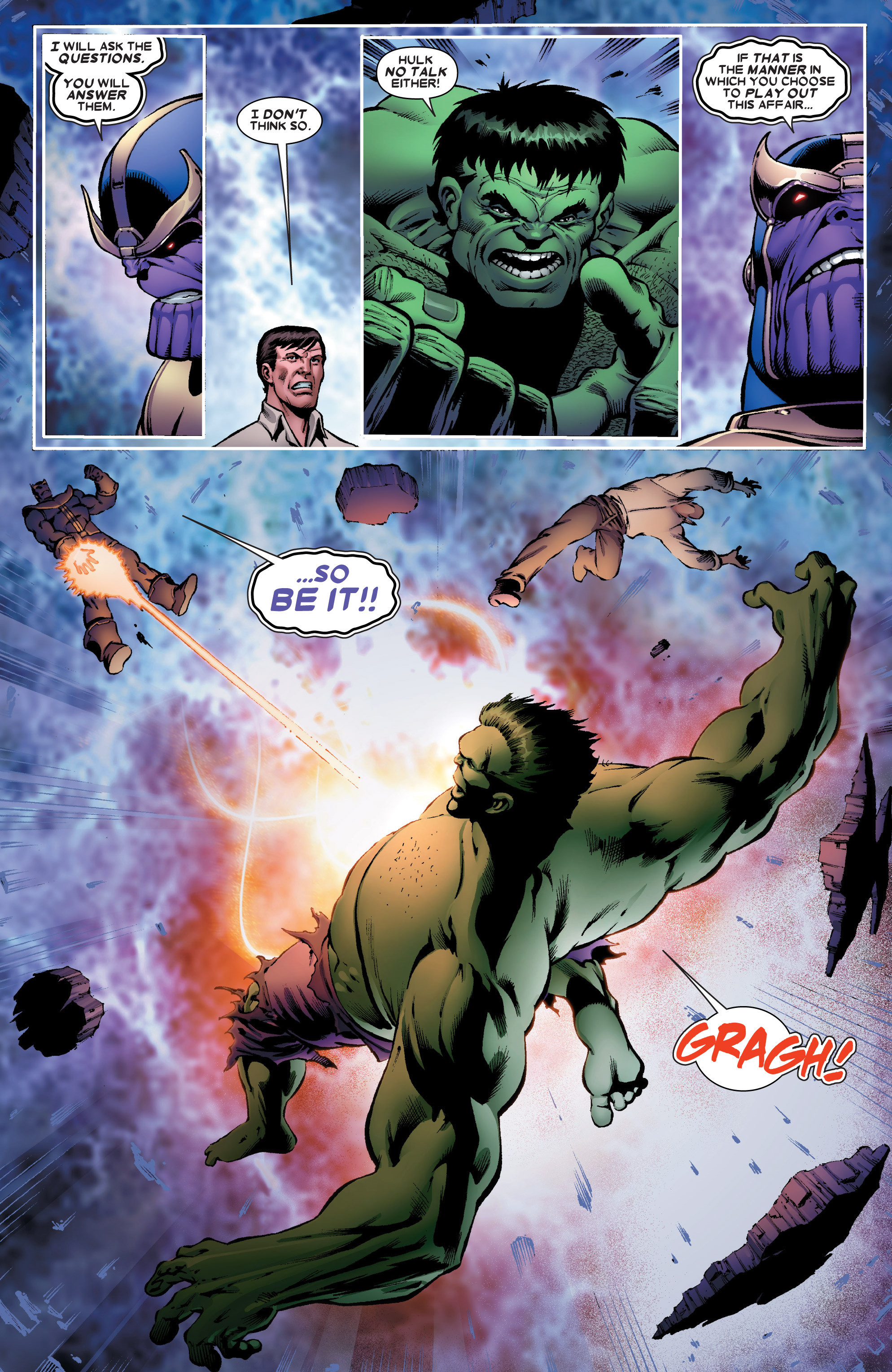 Thanos vs Hulk 002 005
