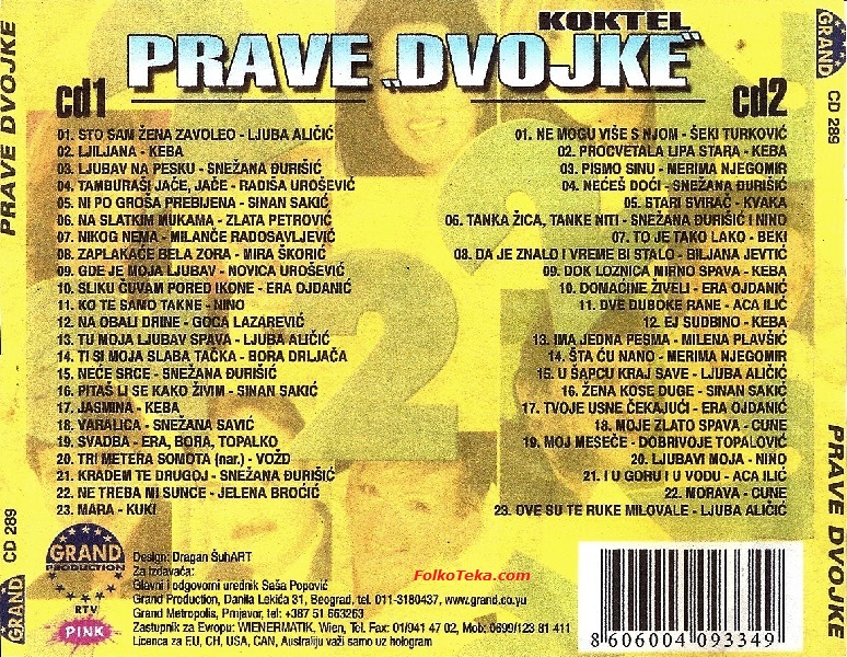 GRAND 2004 Koktel Prave Dvojke b