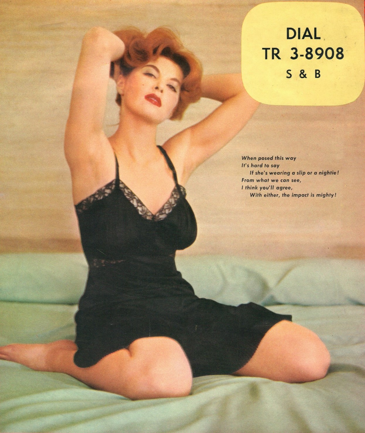 Tina Louise 1962 advertising