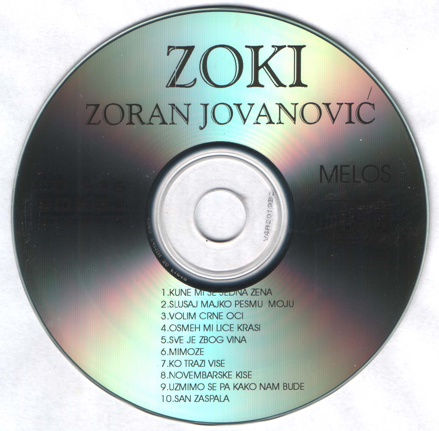 Zoki Jovanovic Cd
