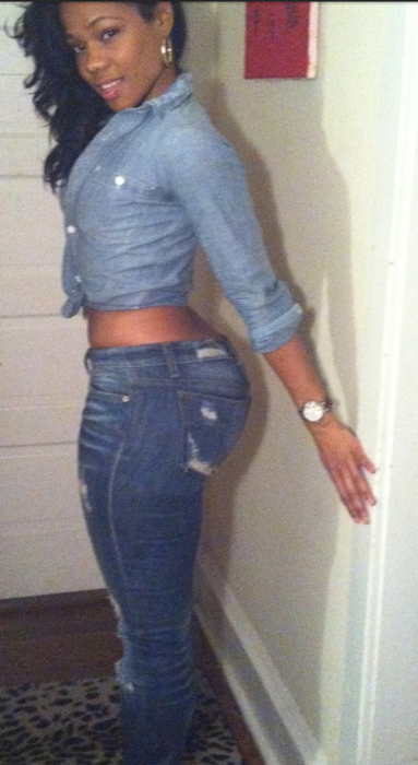 denimed out chick DD