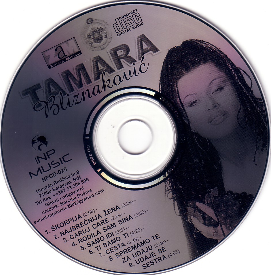 Tamara Bliznakovic Skorpija CD