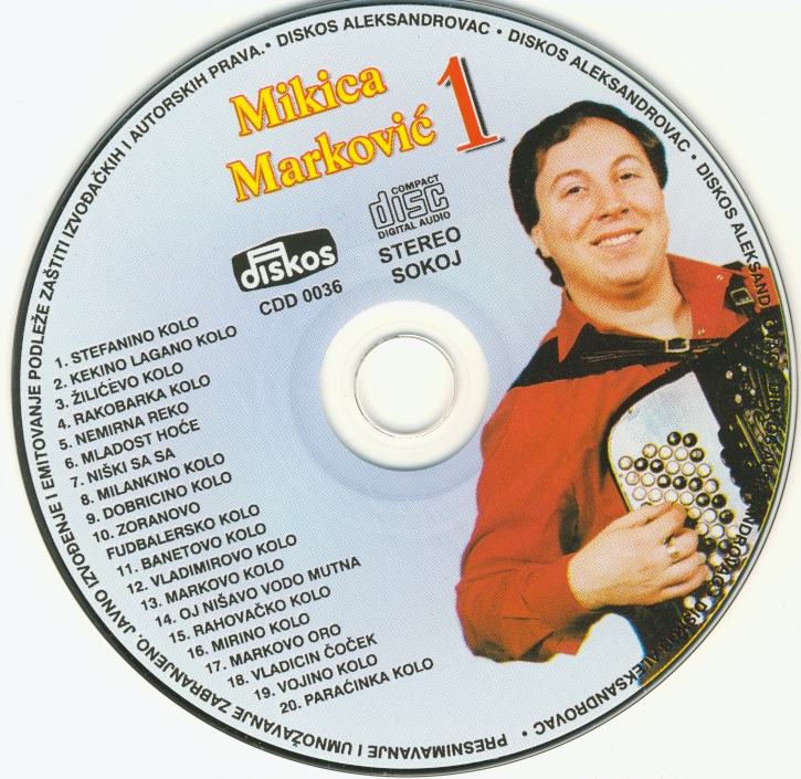 Mikica Markovic CD 1